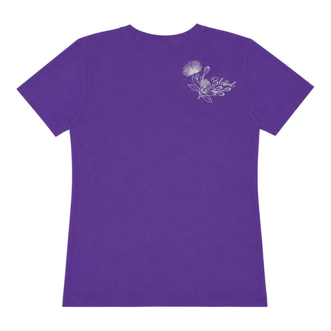 Lehua Purple Tee