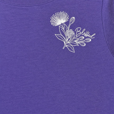 Youth Lehua Purple Tee