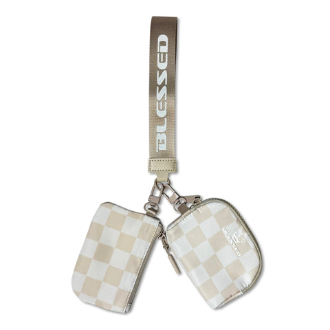 Double-Pouch Wristlet