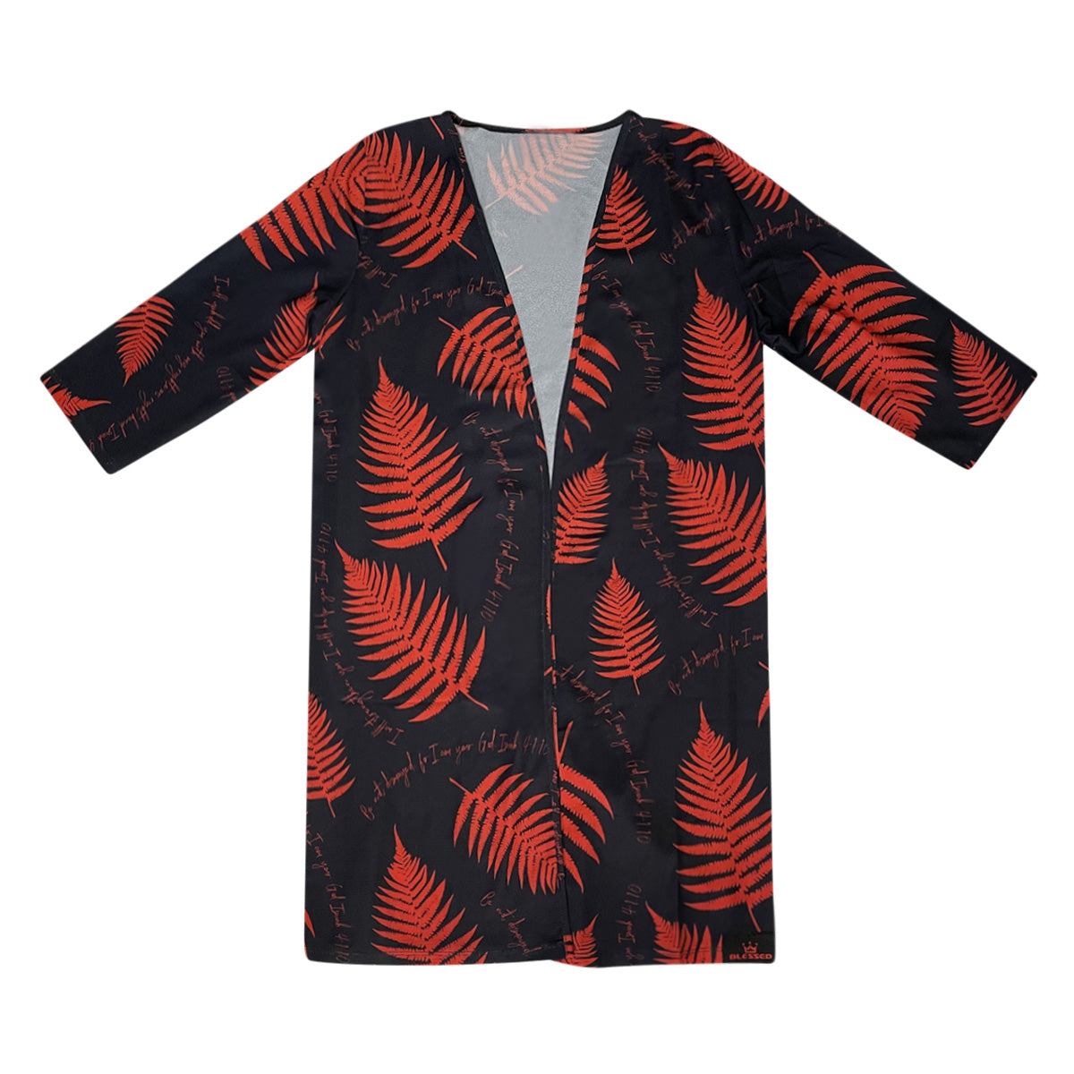 Blessed "Fern Collection" Women's Shirt Dress or Kimono