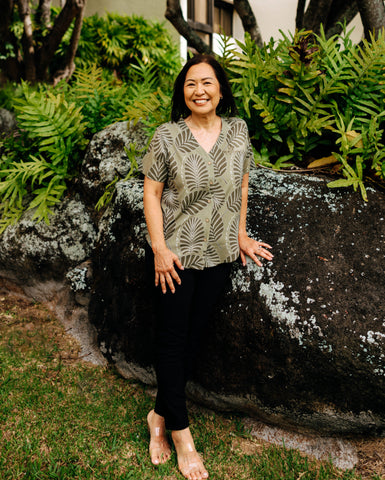 Ahonui Blouse “Ohana Set”