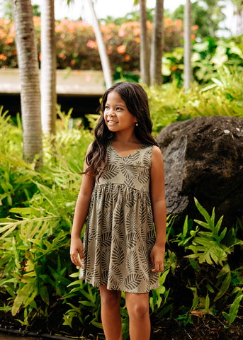 Ahonui Girls Dress “Ohana Set”