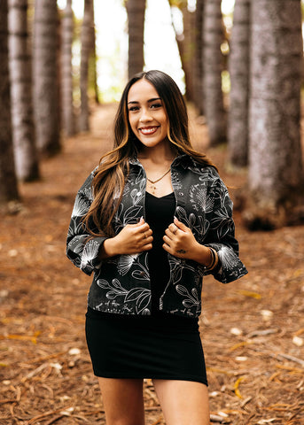 Lehua Denim Jacket