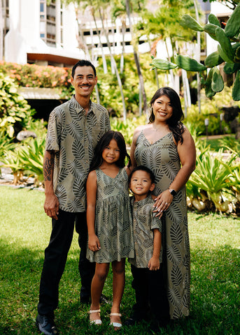 Ahonui Girls Dress “Ohana Set”