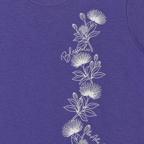 Youth Lehua Purple Tee