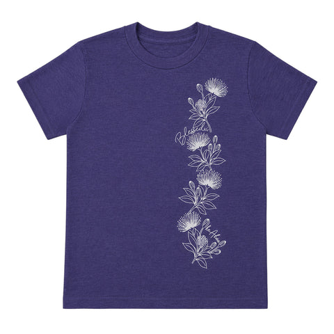 Youth Lehua Purple Tee