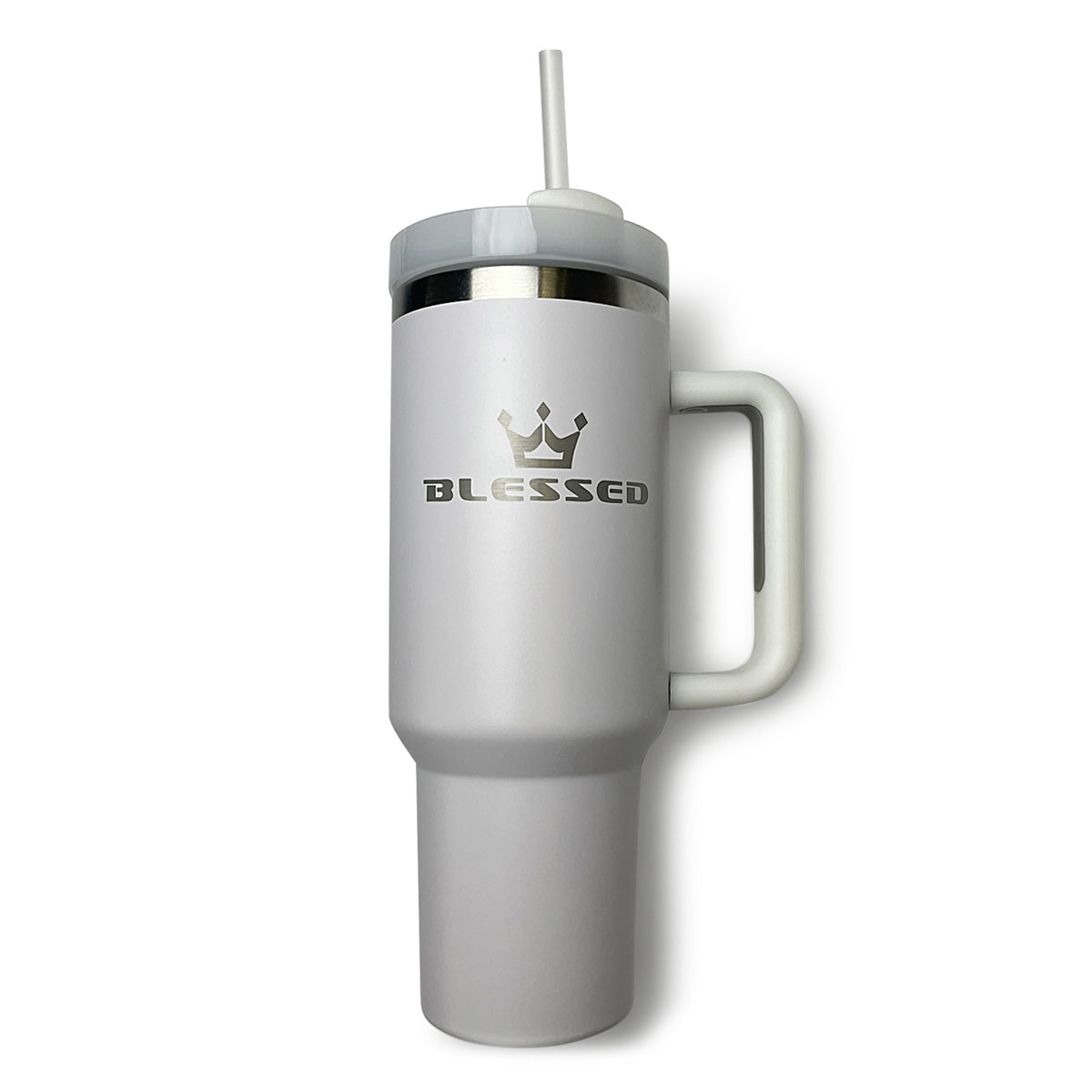 40oz Blessed Straw Tumbler