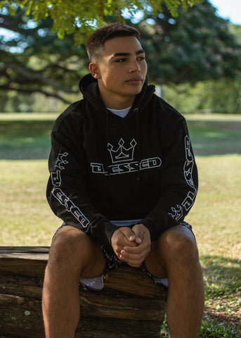 Blessed Premium Embroidered Hoodie