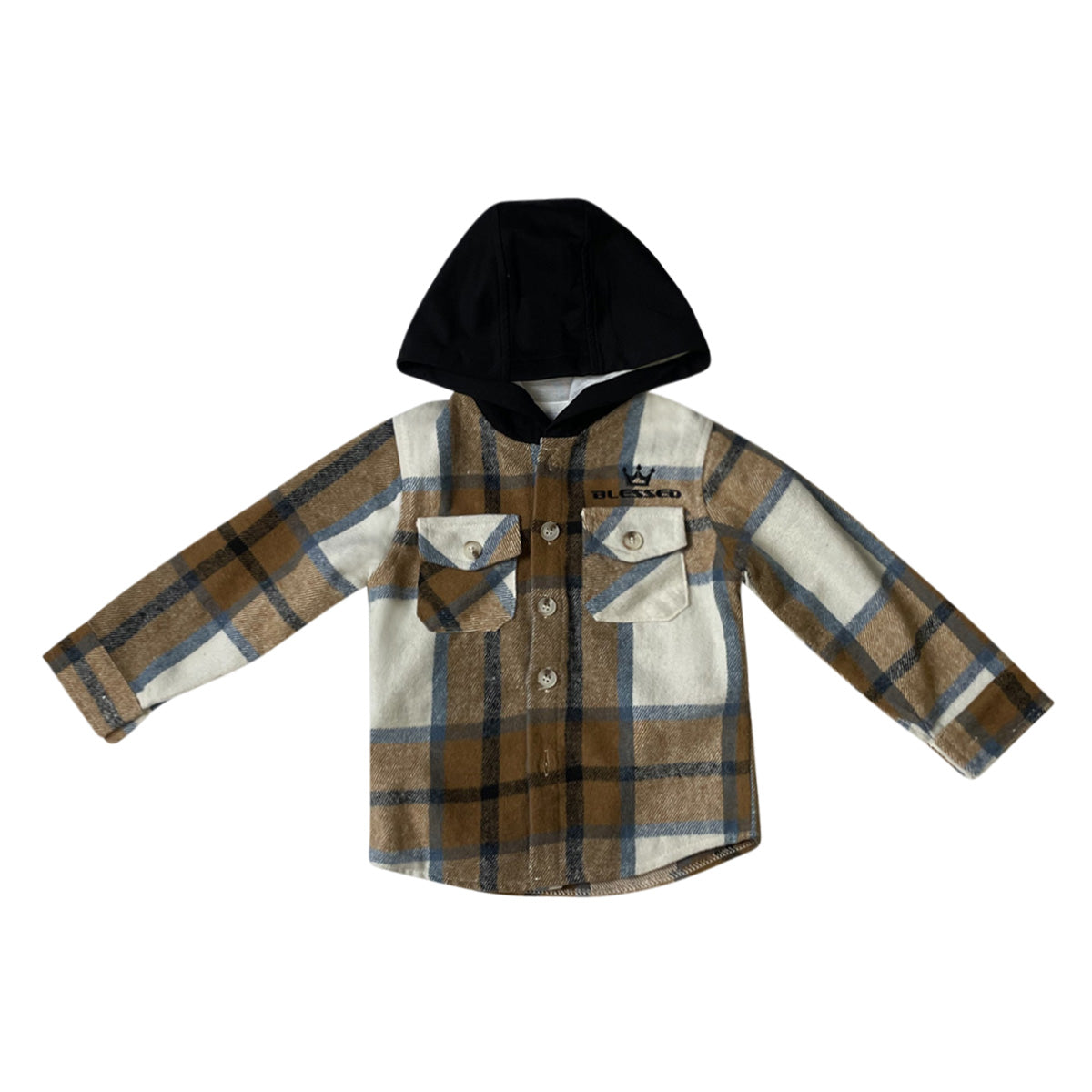 Youth Flannel Hoodie