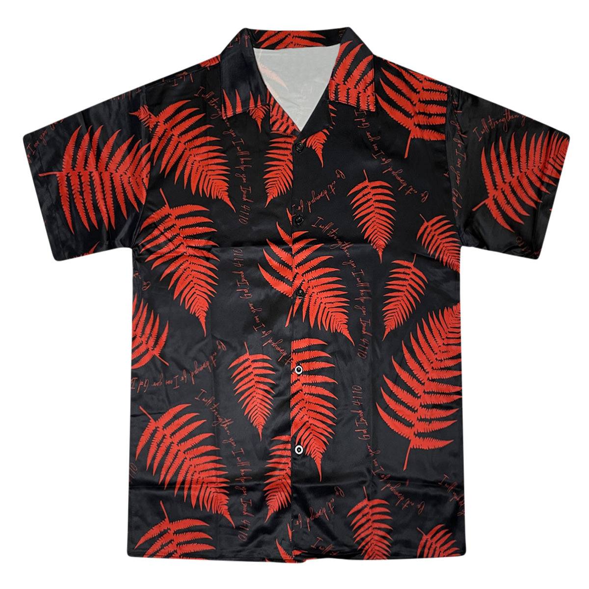 Blessed "Fern Collection" Men's Collared Shirt