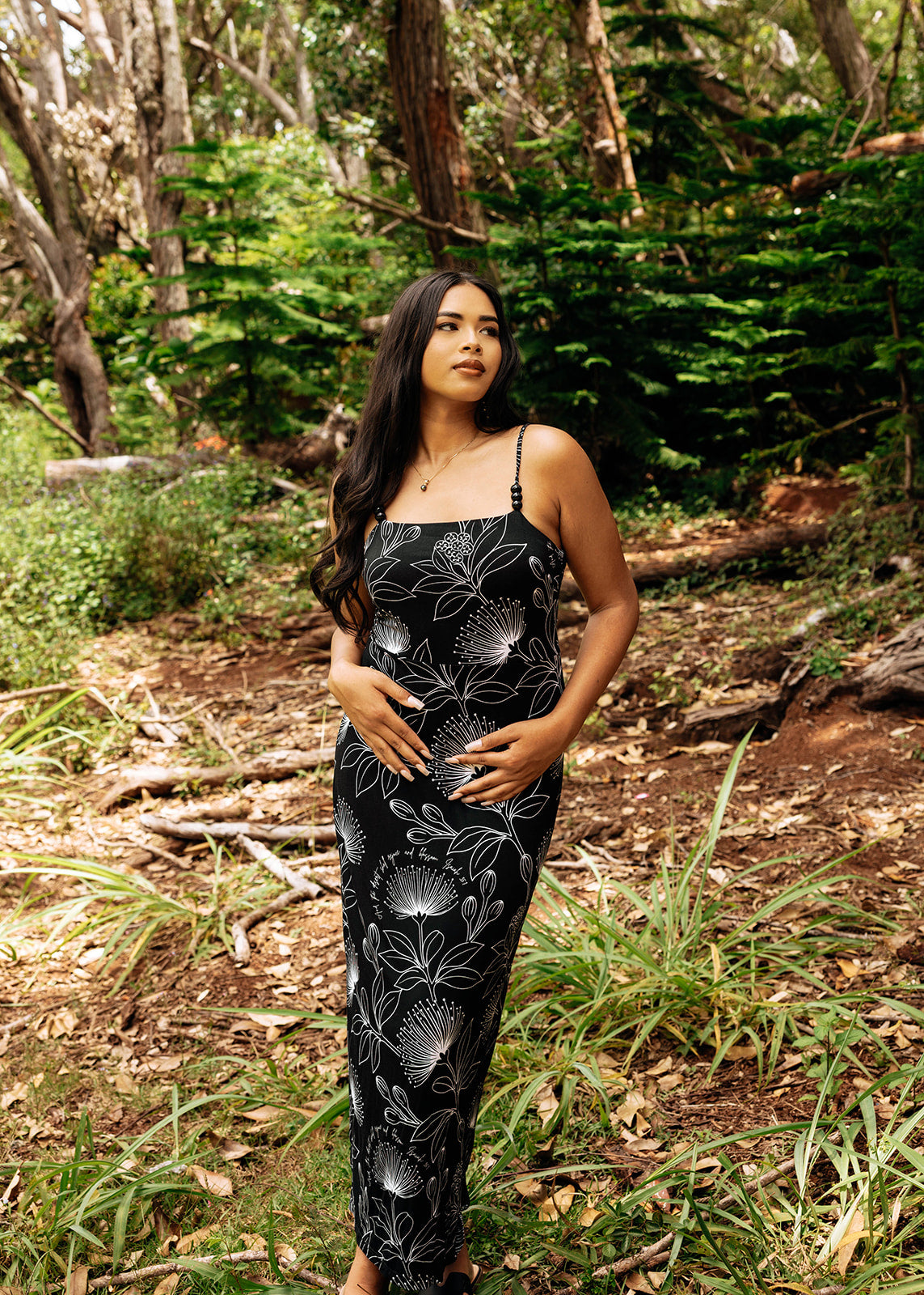 Beaded Lehua Dress