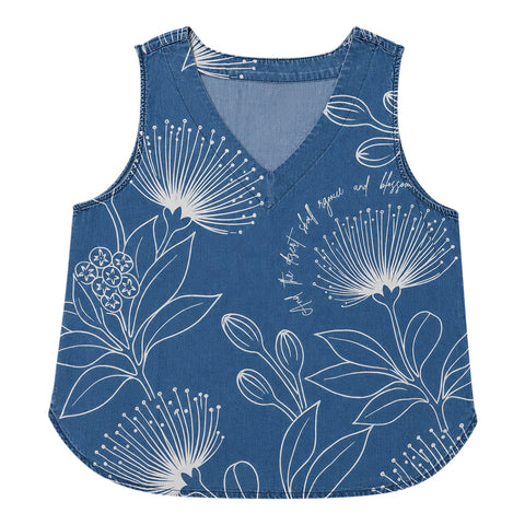 Lehua Denim Tank