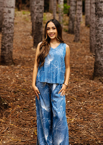 Lehua Denim Tank