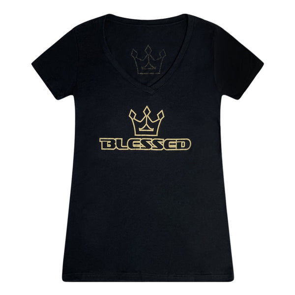 Blessed V-Neck Tee