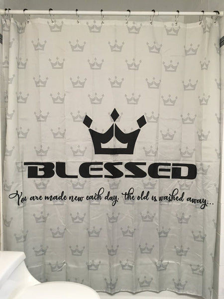 Blessed Shower Curtain
