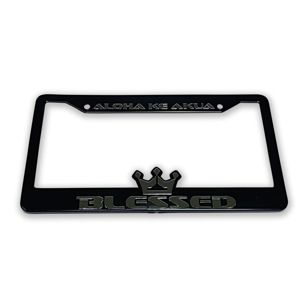 Blessed License Plate Frames & Emblems