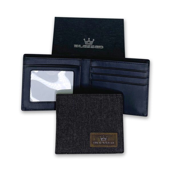 Blessed Tweed Wallet